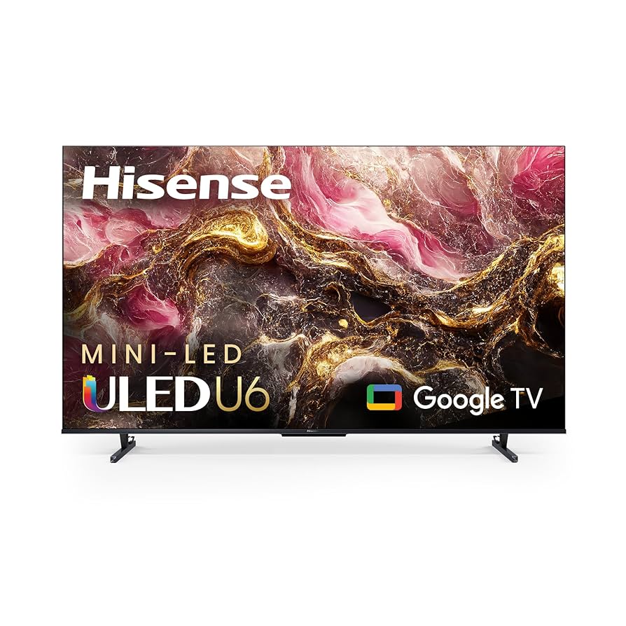 Amazon.com: Hisense 65-Inch Class U6 Series Mini-LED ULED 4K